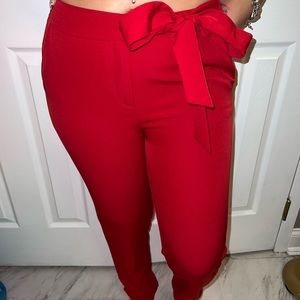 Red pants